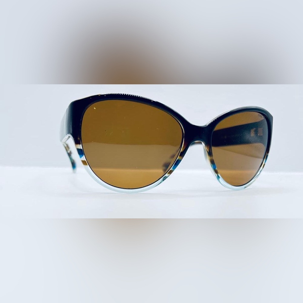 Pure Z032 Brown Oval Sunglasses Frames
